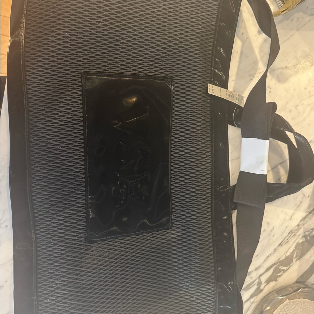 Victoria's Secret Black Mesh Tote